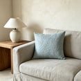 thumbnail image 4 of Soft Comfortable Leaf Embossed Pillow Cover Elegant Decorative Cushion Case For Sofa Bed Living Room Bedroom Office And Home Decoration, 4 of 6