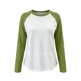 thumbnail image 4 of yillto Long Sleeve for Women Shirts Lightweight Soft Basic Round Neck Casual Loose Tshirts Tops, 4 of 7
