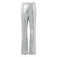 thumbnail image 4 of WILLBEST Pantalones Casuales elegantes para Mujer: Pantalones Acampanados Ajustados con Cintura Elástica y Lentejuelas, de Color Liso, para Fiestas y Eventos. Mediana, 4 of 6