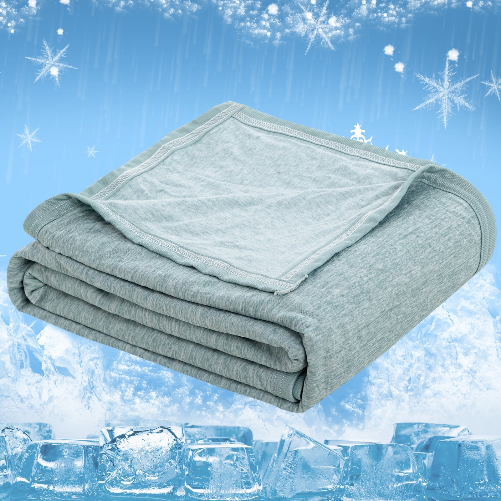 VK.Living Super Soft Cool Blanket Bed Décor For Summer Throw Size