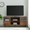 thumbnail image 5 of Walker Edison Transitional TV Stand for TVs up to 64", Reclaimed Barnwood, 5 of 10