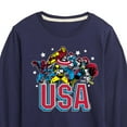 thumbnail image 3 of Marvel - USA - Kids Long Sleeve Graphic T-Shirt, 3 of 5
