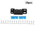 thumbnail image 2 of Lightweight Replacement Emale Connector, OBD2 Female Connector, Anti-rust For Car Diagnostic Cables, 2 of 8