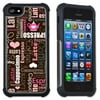 Apple iPhone 6 Plus / iPhone 6S Plus Cell Phone Case / Cover with Cushioned Corners - Coffee Montage