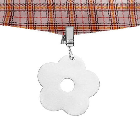 

Fovolat Tablecloth Weights Clips On Table Cloth Holder with Stainless Steel Clip Hanger Table Cloth Holder With Clip Hanger Vintage Table Cloth Cover Pendants for Home Garden Party attractively