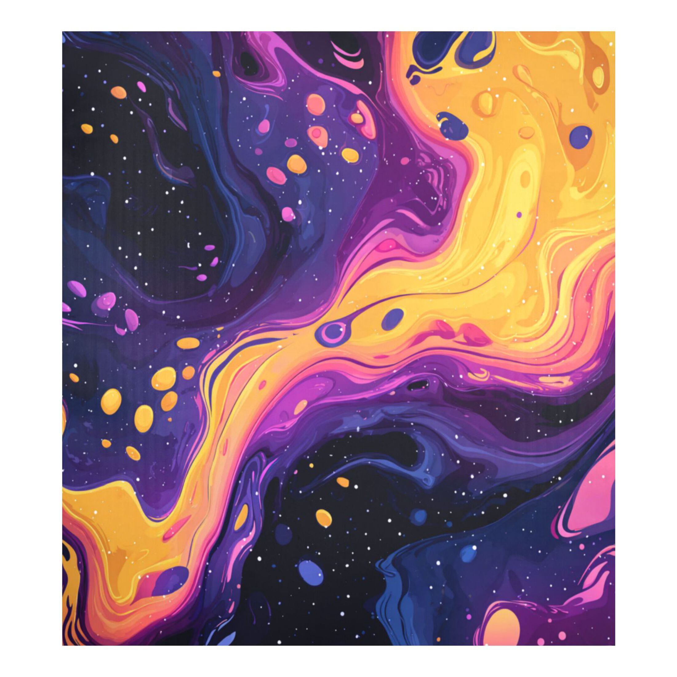 Dishwasher Magnetic Refrigerator Magnet Cover Sticker Home Decorative 23"x26" Psychedelic Colors Pattern