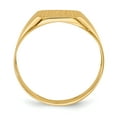 thumbnail image 2 of 14K Yellow Gold Men's Signet Ring Size 10, 2 of 6