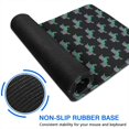 thumbnail image 6 of Long Mouse Pads for Desk,Black Cartoon Unicorn Pattern Desk Mats on Top Of Desks, Desk Mouse Pad Extra Large with 3mm Non-Slip Base and Stitched Edge for Gaming,Office,Work,Home 35.4"x15.7", 6 of 6