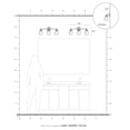 thumbnail image 2 of 17473-46 Livex Lighting Willow - 3 Light Bath Vanity In Transitional Style-9.5 Inches Tall and 23 Inches Wide-Black Chrome Finish, 2 of 12