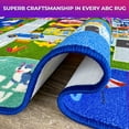 thumbnail image 2 of Quokka Small Classroom Boys Rug for Kids - 60x41 ABC Rugs for Playroom - Bedroom Alphabet Learning Area Rug - Boy Toddler Rugs, 2 of 7