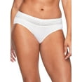 thumbnail image 3 of Warners® Blissful Benefits Women's Dig-Free Microfiber Lace 3-Pack Hipster, 3 of 5