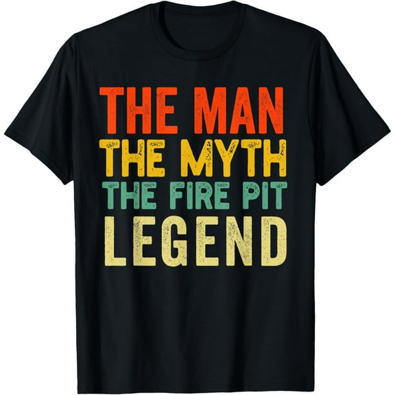 Fire Pit Bonfire Campfire Lover For Women Men Camping Lover T-Shirt