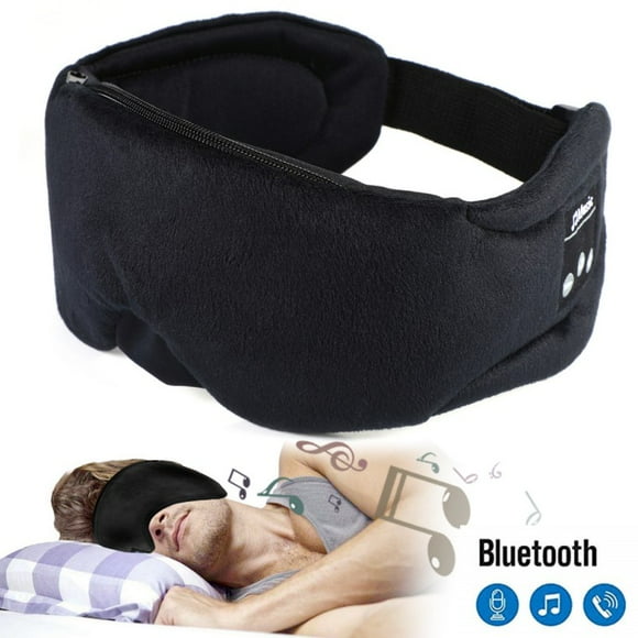 Sleep Headphones Bluetooth Eye Mask, Wireless Bluetooth 5.0 Headphones Music Travel Sleeping Headphones Handsfree Sleeping Mask