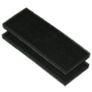 Uxcell 2pcs Foam Sponge Screen Pad 323mm x 120mm 26mm 1inch Thickness Black