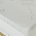 thumbnail image 6 of Gavino 84" Wood Vanity in White with Composite Stone Top with Mirror, 6 of 12