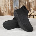 thumbnail image 4 of Men's Sock Style Shoes Slip‑On Knit Upper Casual Sneakers with Layered Midsole for Daily Walking and Casual Everyday Activities, 4 of 6