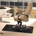 thumbnail image 2 of Tapis de Chaise en PVC de 48 x 60 Po en Noir, 2 of 6