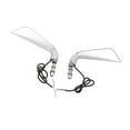 thumbnail image 5 of Ysyqkn 2x Motorcycle Rearview Mirrors with LED Turn Signal for Harley-davidson Plating, 5 of 8