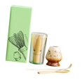 thumbnail image 4 of Juego de batidor de matcha, cuchara de té, juego de de matcha hecho a mano de bambú, soporte para batidor para regalo de felicitación, fiest , paisaje, 4 of 8