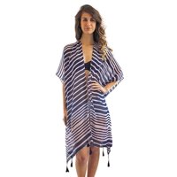 Striped Lightweight Sheer Kimono Top