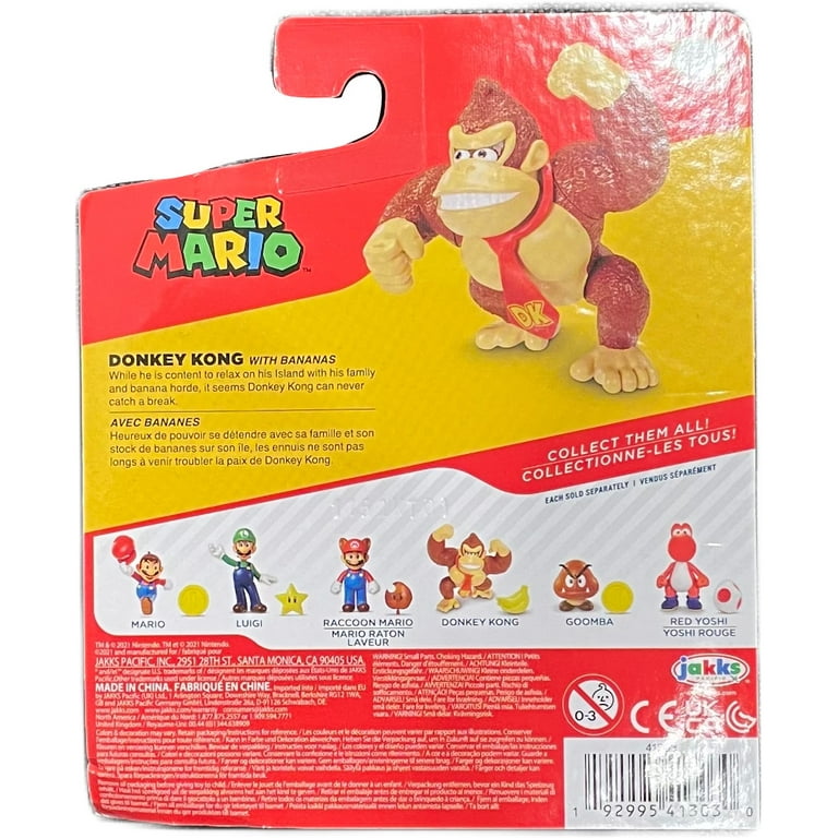 Super Mario Donkey Kong Mini Figure with Bananas