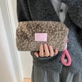 thumbnail image 2 of Luxurious Plush Cosmetic Organizers Roomy Compartment Easy Carry For Travel, 2 of 18