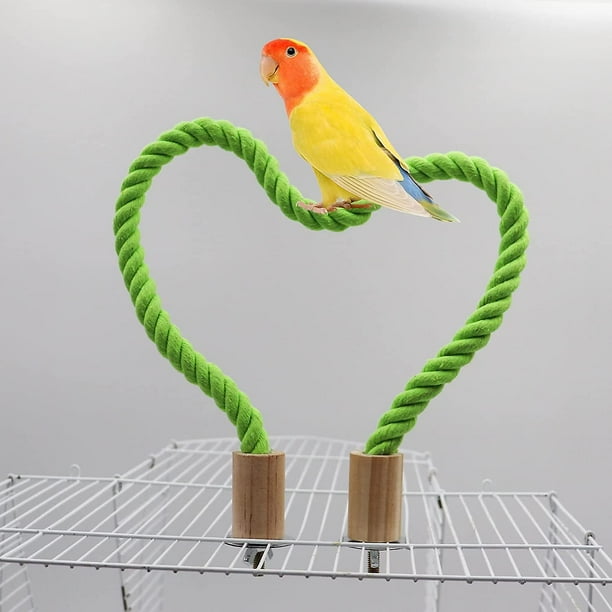 Bird Rope Perch Perch Stand Paw Grinding Stick For Parakeet Bird