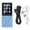 Blue, variant on Suodoka T1 Music MP3 Player with Bluetooth 4.2, Ultra-Thin Mini Portable Student Audio Device with 1.8 Inch Color Screen and Unique Seven Buttons Design, Maximum Supports 32GB External Memory, Blue