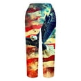 thumbnail image 5 of Tnhcen Women's Spring Autumn Wide Leg Pants - Patriotic Print Loose Fit Casual Trousers Pre Shrunk Spacious Cut S-5XL Sizes for Patriotic Spirit & Comfort, 5 of 5