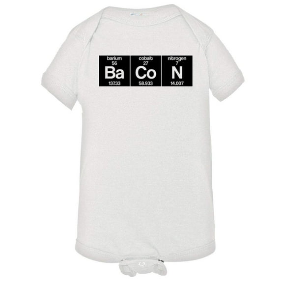 PleaseMeTees™ Baby Bacon Peroidic Chart HQ Jumpsuit