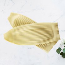 Raindrops Waterproof Latex Arm Sleeves for Wearing 1 Pair White 45cm