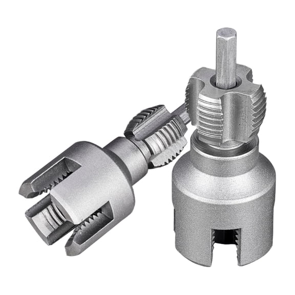 Pipe Threading Kit with 1/2" 3/4" Dies Plumbing Accessories For Home Improvement