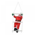 thumbnail image 2 of Santa Claus Climbing Rope Ladder Hanging Décor for Wall House Garden Christmas Tree Indoor Outdoor (40cm/15.7"), 2 of 12