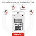 thumbnail image 5 of Riddex Plus Electromagnetic Pest Repeller, Indoor Use Only, Repels Rodents, 5 of 6