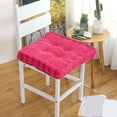 thumbnail image 4 of Trending, Vsgery Chair Cushion, Solid Color, Thickened Soft Corduroy, Kitchen Dining, Patio, Comfortable Seat Pad|100%Polyester,Pink, 4 of 9