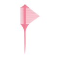 thumbnail image 2 of Hairdressing Tips Comb Professional Anti Static Hair Comb Split Teeth Design Hair Comb for Combing and Dyeing Hair, 2 of 4