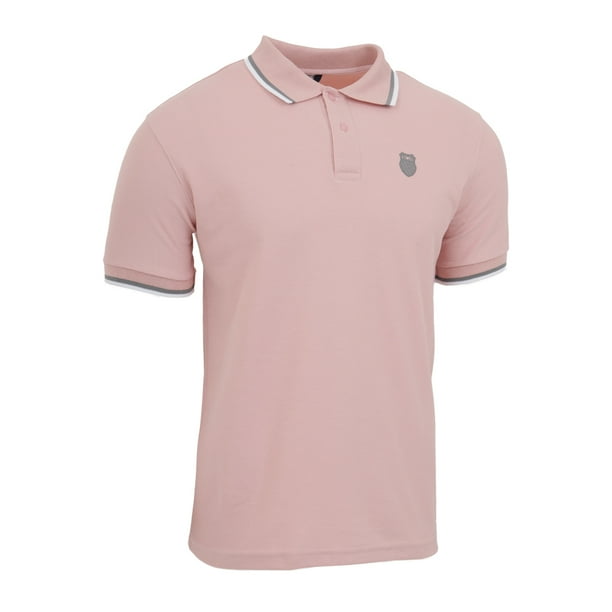 Playera Polo K-Swiss PS008 Para Hombre Color Rosa