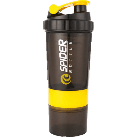 

Protein Shaker Bottles for Protein Mixes- Leak Poof Shaker Cups for Protein Shakes-Fitness Sports Shaker Water Bottle Yellow