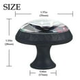 thumbnail image 4 of 4 Pcs Wolf Knobs for Kitchen Cabinet Cupboard Dresser Bookcase Drawer Pulls Handles Round Home Decor, 4 of 8