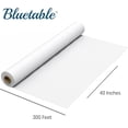thumbnail image 3 of Table Cloth Roll Plastic - White 40”x 300’ Feet, Disposable Tablecloth Rolls to Cover Table, Plastic Tablecloths for Covering Tables, 3 of 5