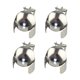 thumbnail image 4 of Extintor de velas Creative Wick Flame Snuffer para amantes ( ) Plata 4pcs Likrtyny Para estrenar, 4 of 4