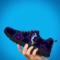 thumbnail image 6 of Boho Design Luxury Fashion Sneakers Purple Golf Sports Print Shoes Hobby/love Flats Comfortable Sneakers, 6 of 8