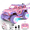 Single control, variant on RC Truck for Girls with Spray & Lights, 1:16 Five-way Remote Control Car All Terrain Racing Vehicle for Kids Ages 3+ Gifts(Single control)