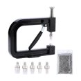 thumbnail image 2 of Pearl Setting Machine Beads Punching Machine Manual Beading Machine Beads Rivet Fixing Machine for Garment, Hats, Shoes, Beads DIY Accessories Black, 2 of 8