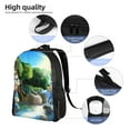 thumbnail image 5 of Kowoue Bluey Pattern Large Capacity Backpack – Padded Laptop Compartment, Ergonomic Design for School, Work, Travel, and Outdoor Activities, 5 of 8