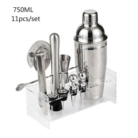 

Cocktail Shaker 350/550/750ML Stainless Steel Wine Martini Boston Shaker Mixer Bar Party Bartender Tool Set Bar Accessories