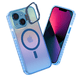 thumbnail image 1 of Funda Case Carcasa Tornasol Color Azul Con Soporte Premium Para iPhone 15 Compatible Con Magsafe., 1 of 7