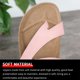 thumbnail image 4 of Chanclas para mujer con puntera abierta sandalias para caminar zapatos de ducha para interiores y exteriores, 4 of 8