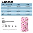 thumbnail image 5 of Goofa Cute Flamingo Printed Men's Sleeveless T-Shirt - Athletic Gym Workout Tank Top for Men - Moisture-Wicking, UPF 30+ Quick-Dry Muscle Tee-Small, 5 of 8