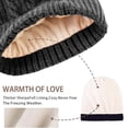 thumbnail image 2 of REDESS Womens Winter Hat, Fleece Lined Cable Knit Beanie Hat for Women 2 Pack, 2 of 5